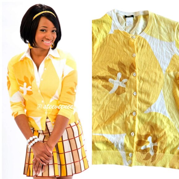 J. Crew Sweaters - J. Crew Pattern Cardigan ASO Taylor High School Musical 3